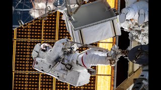 BATTERY REPLACEMENT 2 - HIGHLIGHTS of SPACEWALK 63 – Meir / Koch (20.01.2020)
