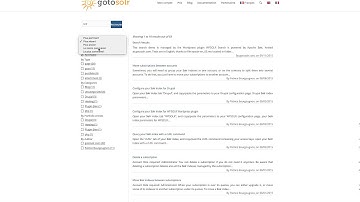 Live demo of a  Multi-language, multi-facets WordPress (WPSOLR plugin)