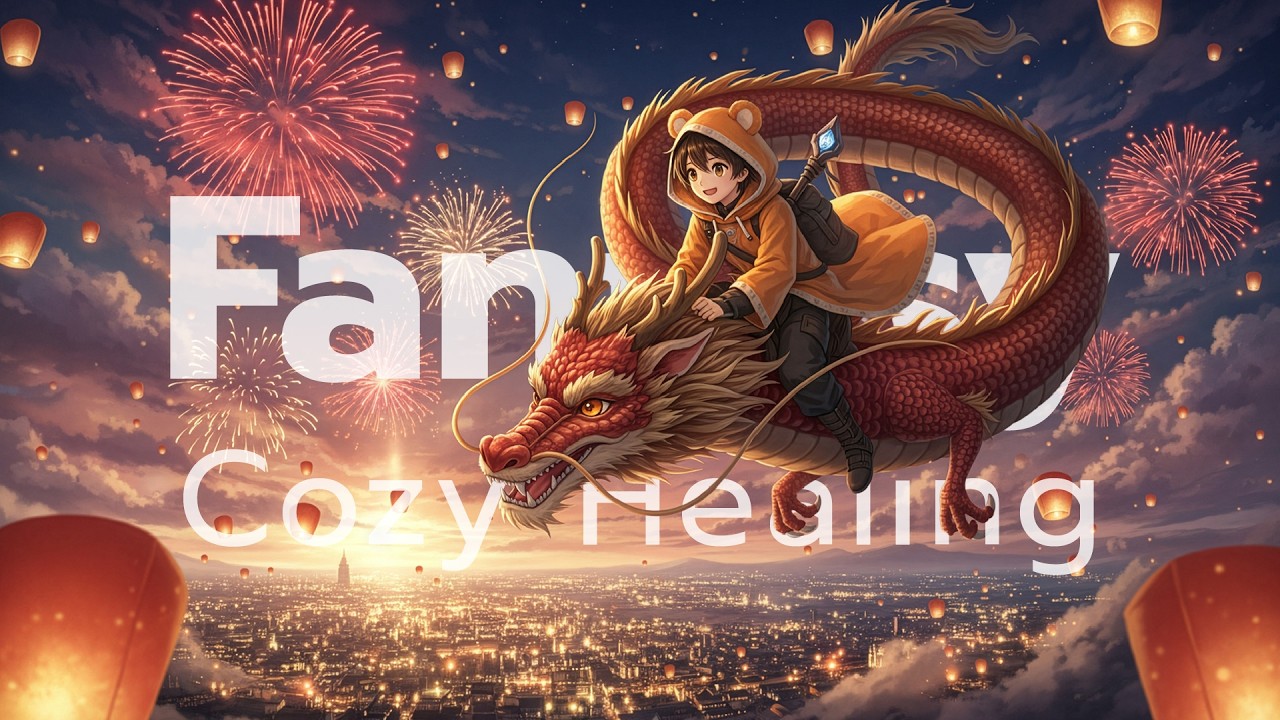 watching a thousand lanterns rise 🏮 [chinese new year lofi / fantasy]