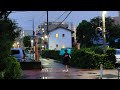4K Rainy Japan Night Walk - Local Streets in Takatsu (Kawasaki - Near Tokyo) - Slow TV
