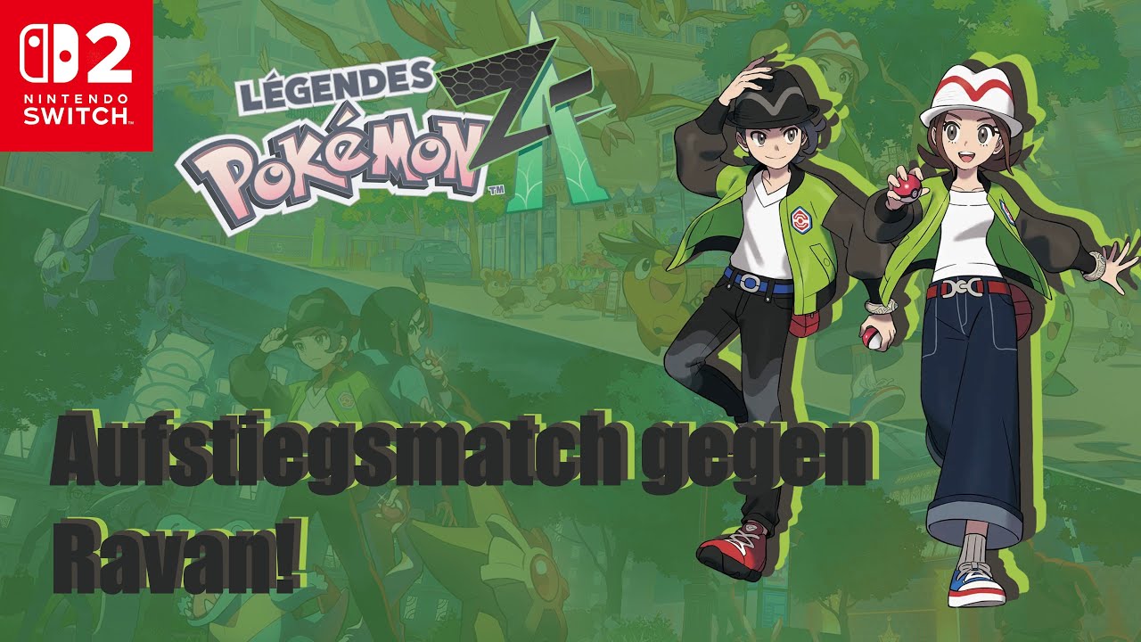 Pokemon Legenden: Z-A Switch 2 Aufstiegsmatch gegen Ravan! | German Walkthrough