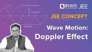 Doppler Effect | Wave Motion | JEE Concept | Physics