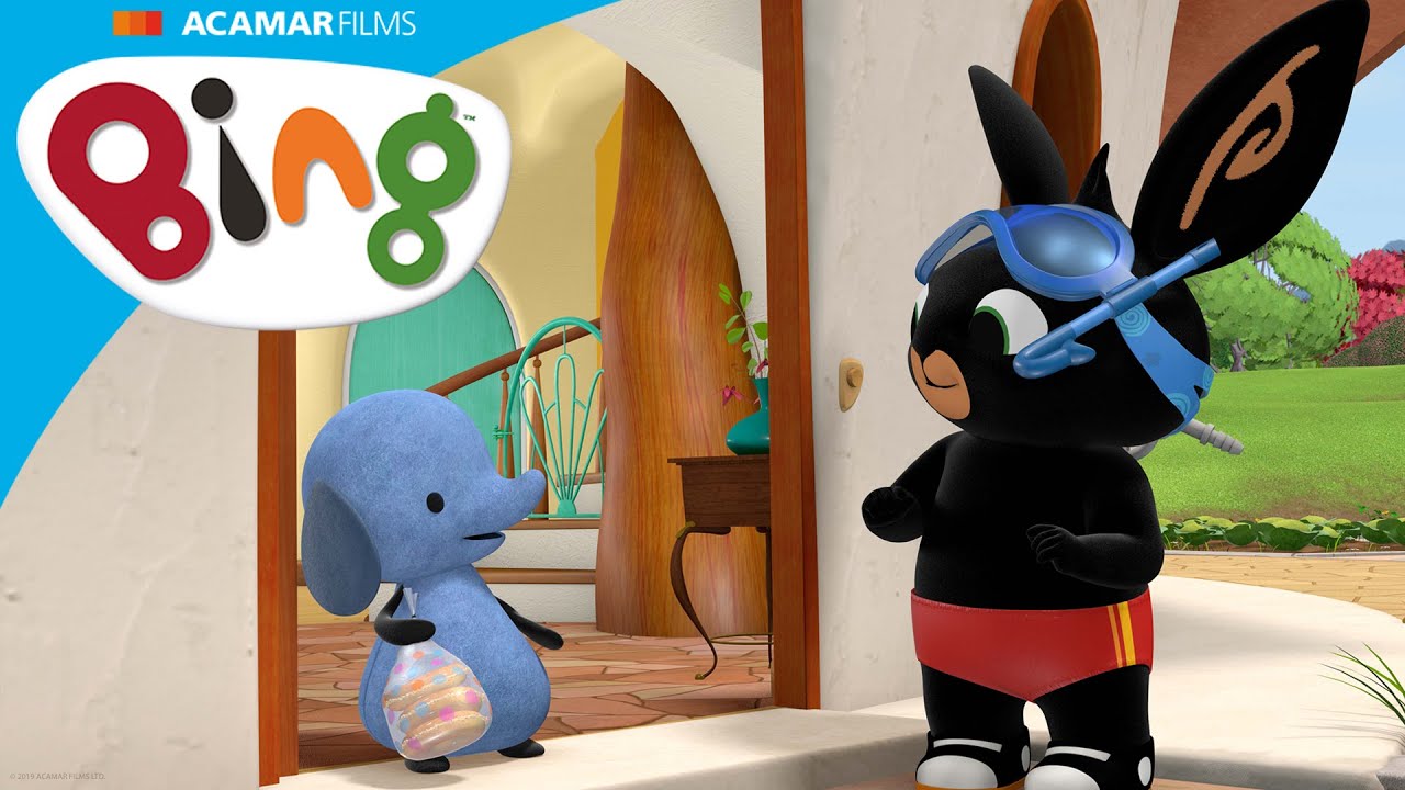 Bing dan Sula berasa sangat seronok untuk pergi ke kolam renang! | Bing Bahasa Melayu