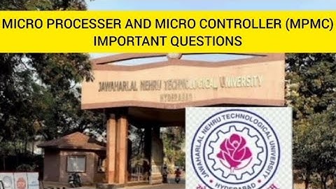 MICRO PROCESSOR AND MICRO CONTROLLER (MPMC) IMPORTANT QUESTIONS#JNTUH#R18#MPMC
