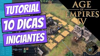 Age of Empires 4: 10 Dicas para Iniciantes (Tutorial de Gameplay Comentado em Português PT BR)