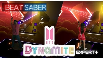 Beat Saber ||Dynamite - BTS [OkDisplay] (Expert+) Mixed Reality