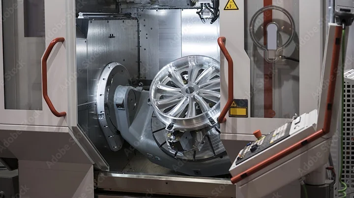 CNC 5 Axis Milling Working Process High Speed Cutting Machining