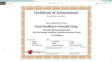 Food Handling Introduction