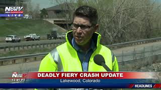 I-70 PARTIALLY REOPENED: Following deadly, fiery crash in Lakewood, Colorado