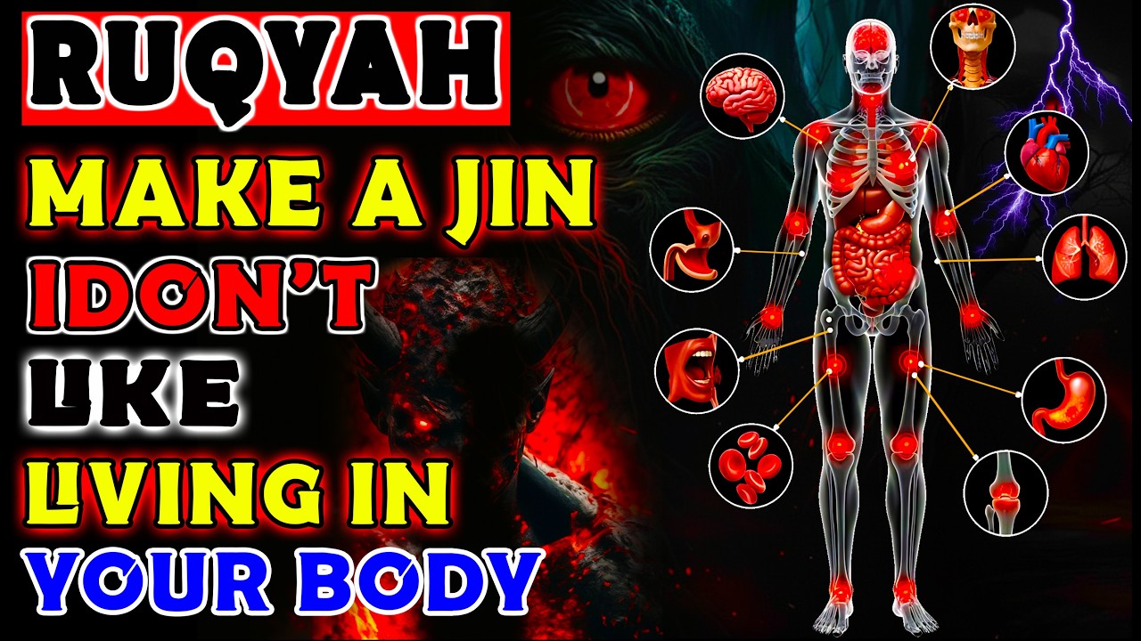 SPIN RUQYAH - DESTROY Djinn, MAGIC THAT LIVE IN ROOMS, HOUSES & BODY