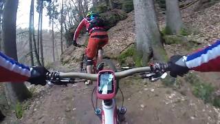 Mountain bike Mullerthal Super ride avec mon frère VTT