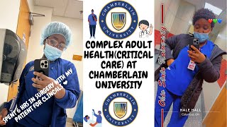 MY CRITICAL CARE CLASS EXPERIENCE AT CHAMBERLAIN UNIVERSITY