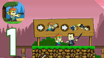 Dan The Man Gameplay Walkthrough Part 1 - Prologue 1 & 2  (android ,ios)