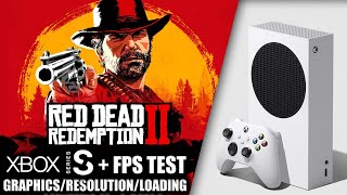 Red Dead Redemption 2 - Xbox Series S Gameplay + FPS Test