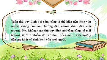 Đạo đức Lớp 2 - Bài 12 - Em với quy định nơi công cộng (tiết 2)