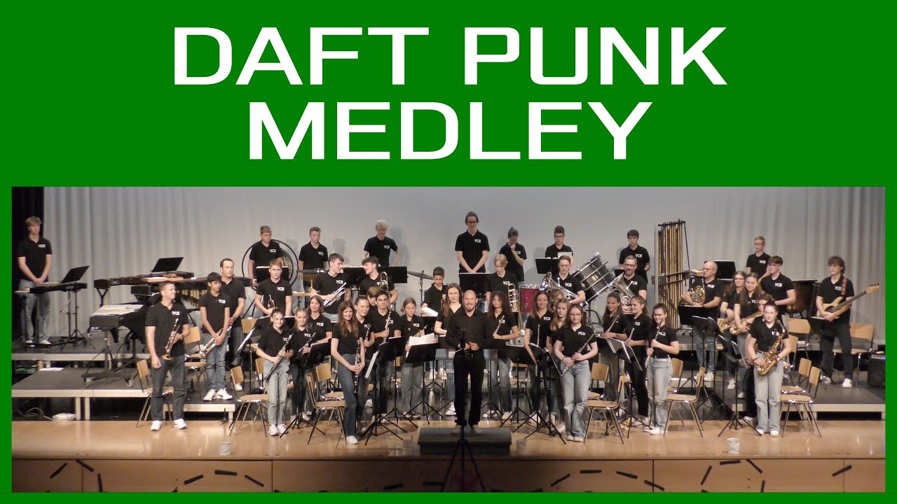 Young Concert Band Oensingen-Kestenholz | Daft Punk Medley [Tom Wallace]