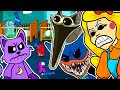 NIGHTMARE CATNAP vs. NIGHTMARE HUGGY WUGGY | Poppy Playtime | Among Us | Toonz Animation