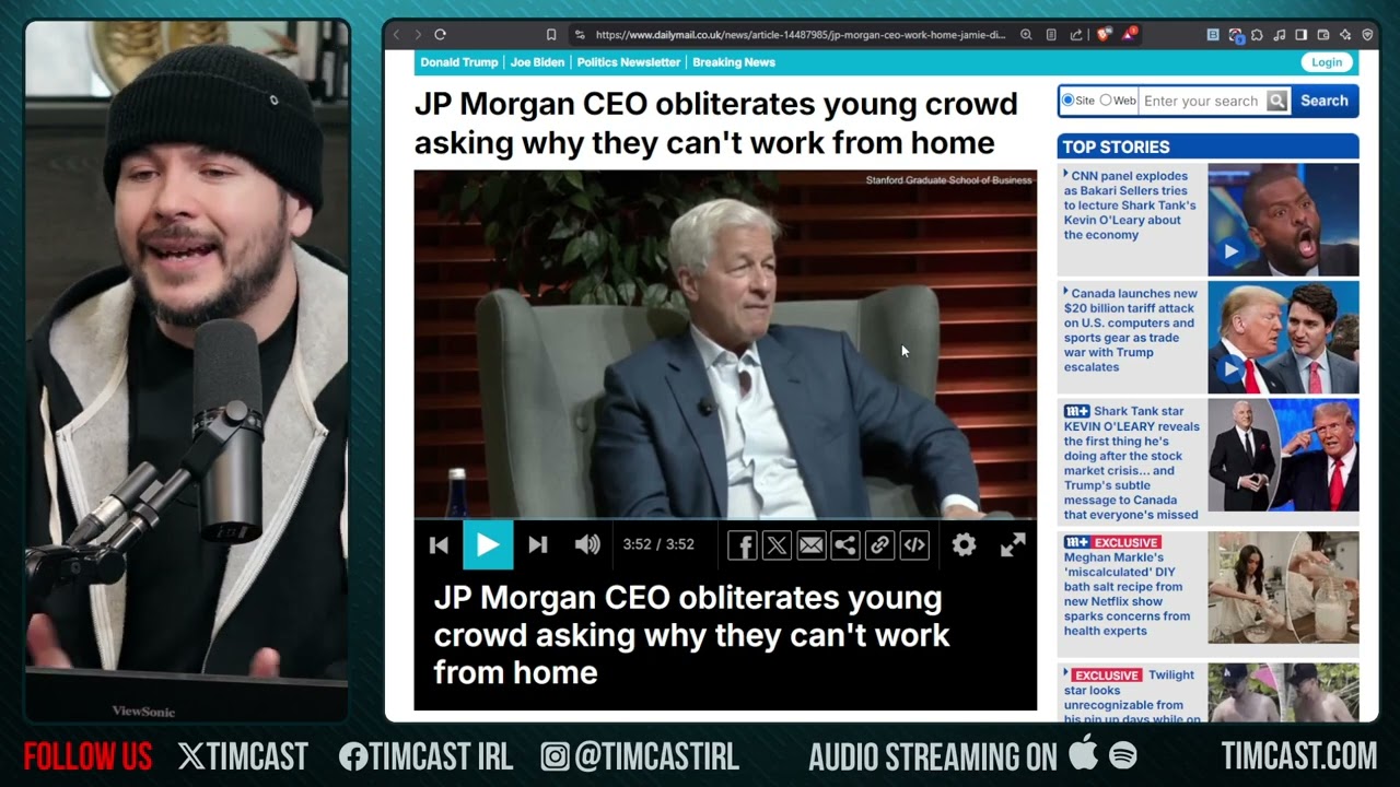 Gen Z BEGS For Remote Work BUT IT WILL BACKFIRE, Chase CEO Says You WILL Be LEFT BEHIND