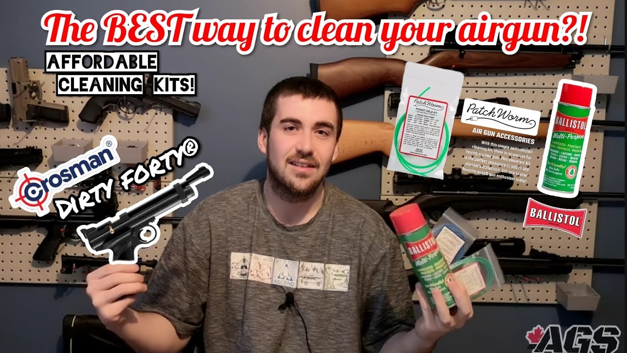 The best way to clean your airgun barrel?!// The Patchworm kit