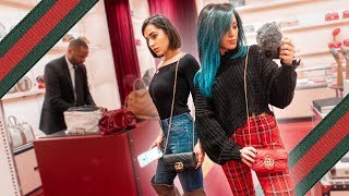 Buying my sister Gucci for her birthday & luxury haul!