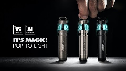 Now on Kickstarter: Ysmart Mq3 | Magnetic Quick-Release Edc Flashlight