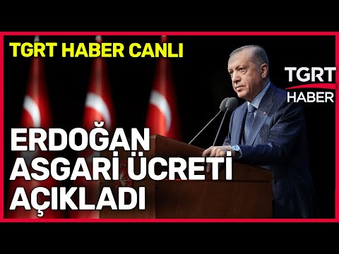 CANLI Cumhurbaşkanı Erdoğan 2023 Yılı Asgari Ücretini Açıkladı #sondakika