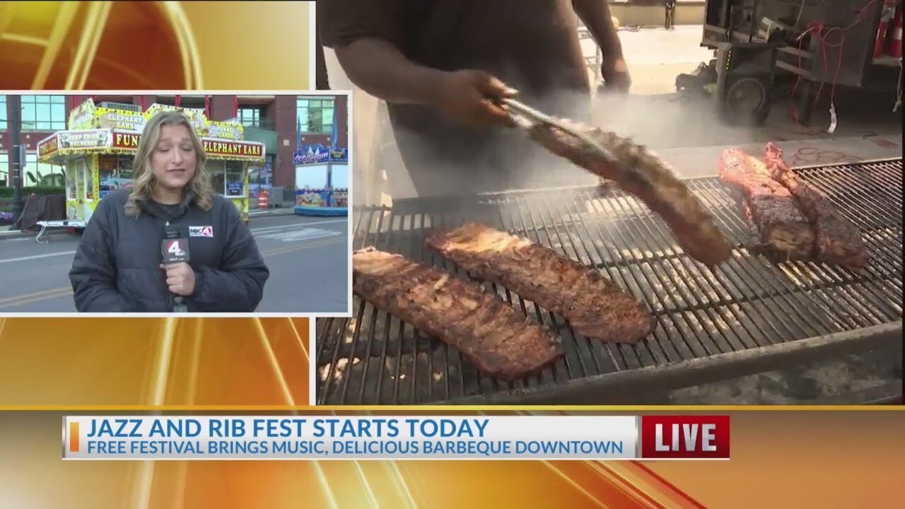 Jazz and Rib Fest begins today in Downtown, Columbus - YouTube