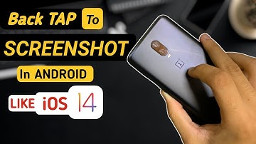 Back Tap to SCREENSHOT In Android Like iOS 14 without root (HINDI) | Harsh Sharmaa