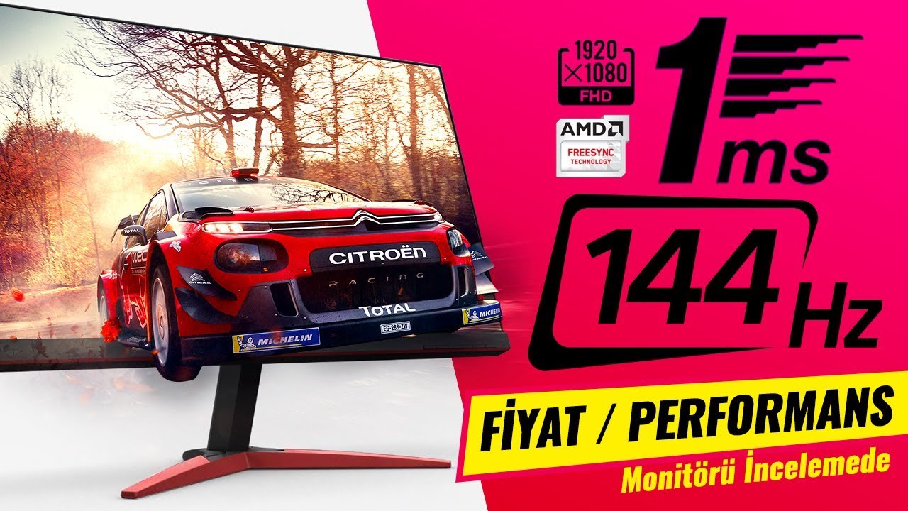 Acer KG241PBMIDPX 144Hz 1Ms Fiyat/Performans Oyuncu Monitörü İncelemede ! -  YouTube
