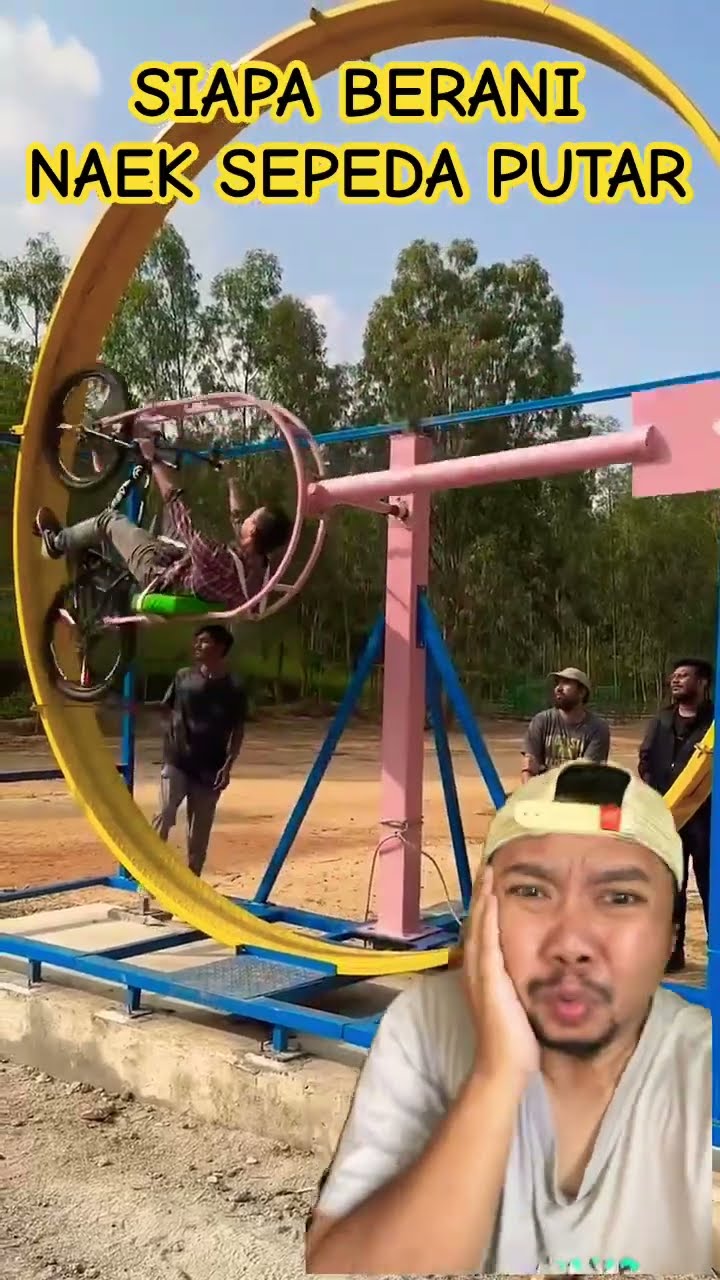 SEKALI PUTAR LANGSUNG PUSING DEH?!!?? #cycling #bmx #fun #sports #adventure #cycle #shortsfeed