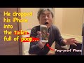 Poop Phone ~ Poor iPhone that fell into the toilet ~ long ver.