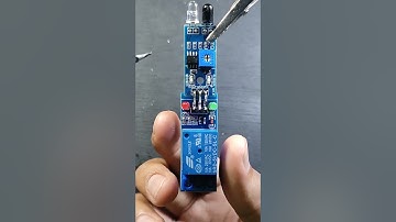 IR Sensor Project | IR Sensor With Relay Module #shorts