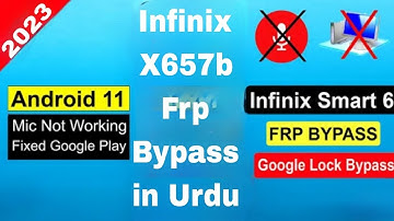 Infinix Smart6 Frp Bypass Android 11 latest Security 2023 | Infinix X6611b Google Account Remove