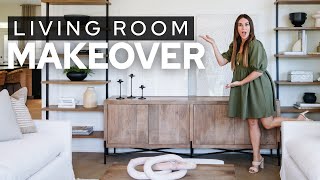 EXTREME LIVING ROOM MAKEOVER Cozy and BrightFull tour - BEFORE and AFTER