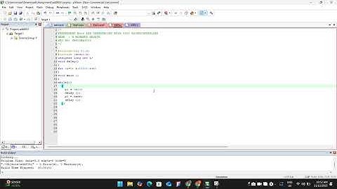Experiment 4 - LED Interfacing with 8051 Microcontroller using embedded C