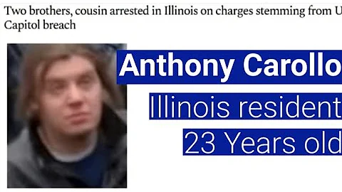 US Capitol Arrests: Anthony Carollo