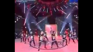 Fero walandouw - dancer diam diam suka (mckenzie) di acara dance icon indonesia SCTV
