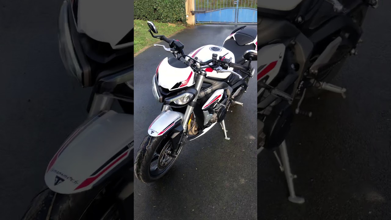 Street triple 660s 2020  SC Project sound !