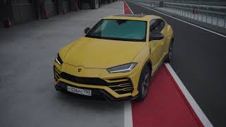 Lamborghini Urus. Тест-драйв в Карелии.