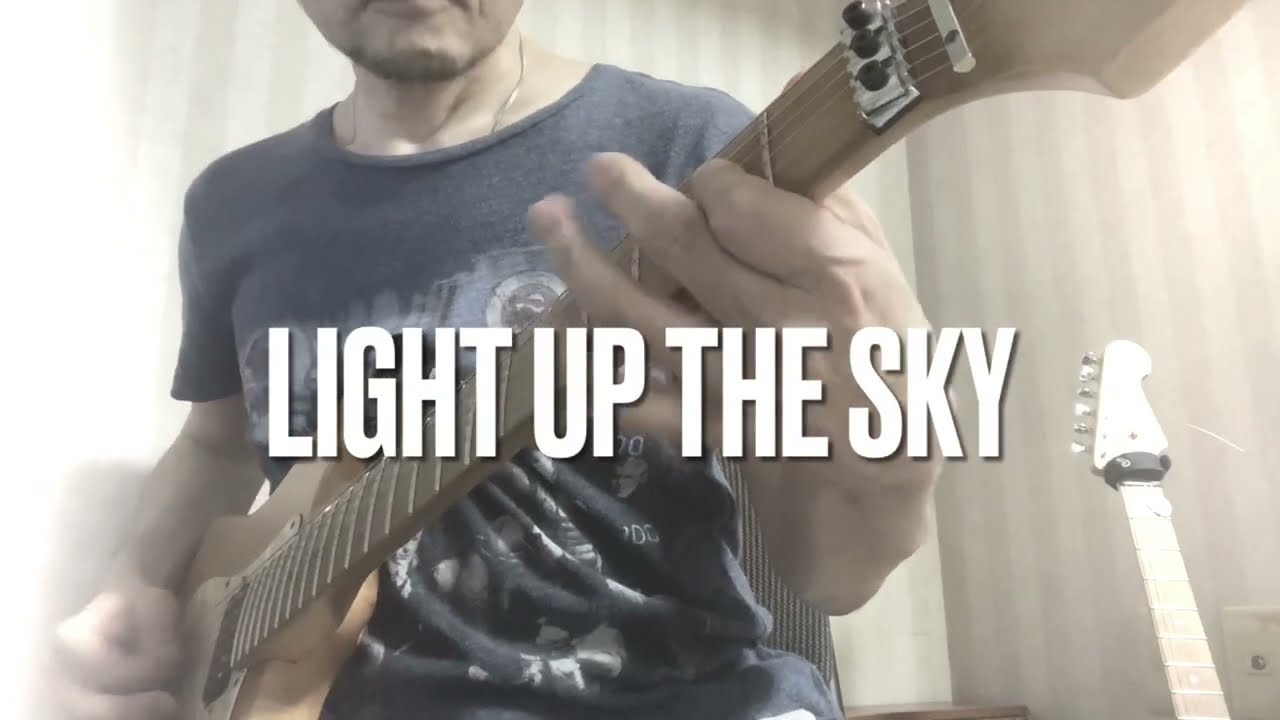 Light Up The Sky/ Van Halen 【guitar cover】(50s Japanese Rock Guitarist)