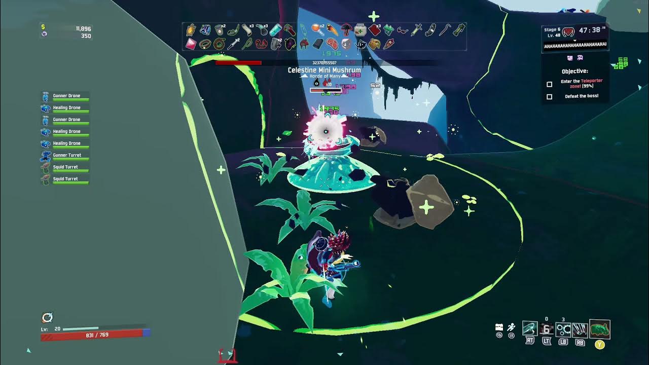 Risk of Rain 2 Unkillable Teleporter Boss Issue YouTube