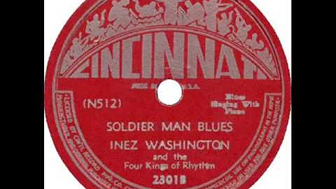 Inez Washington & The Four Kings Of Rhythm - Soldi...