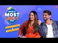Sonakshi sinha  zaheer iqbal reveal whos most likely to lie being in a relationship  blockbuster
