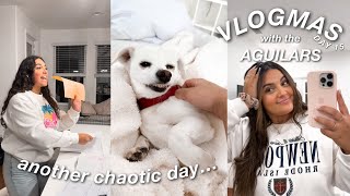 charlie RUNNING AWAY and lil sis FAILED ?! | vlogmas day 15 | the Aguilars