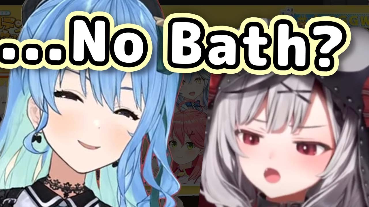 Suisei Asking Chloe If She Took A Bath In A Roomba Voice Is Pretty Savage and Cute【ENG Sub/Hololive】