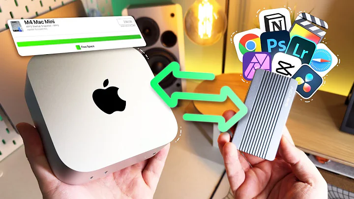 Free Up Space on Your M4 Mac Mini: Install & Move Apps to an External SSD!