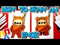 How To Draw An Ewok From Star Wars