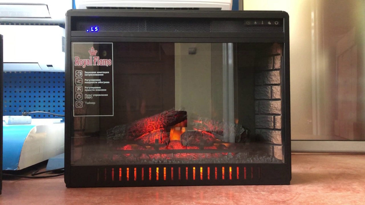 Электрокамин Royal Flame Vision 30 EF LED FX - Краткий видео-обзор