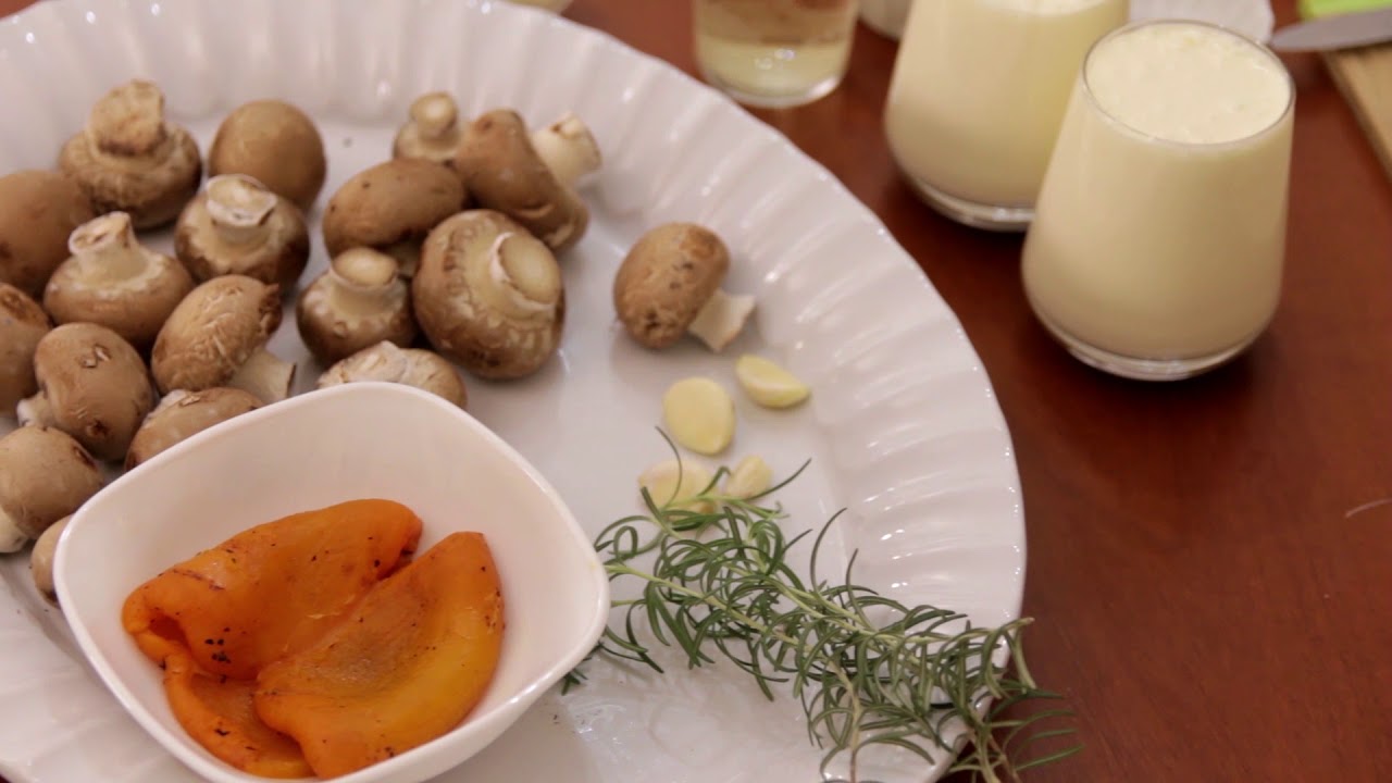 Pasta con hongos, crema y romero y Kulfi - La Cocina de Eugenia