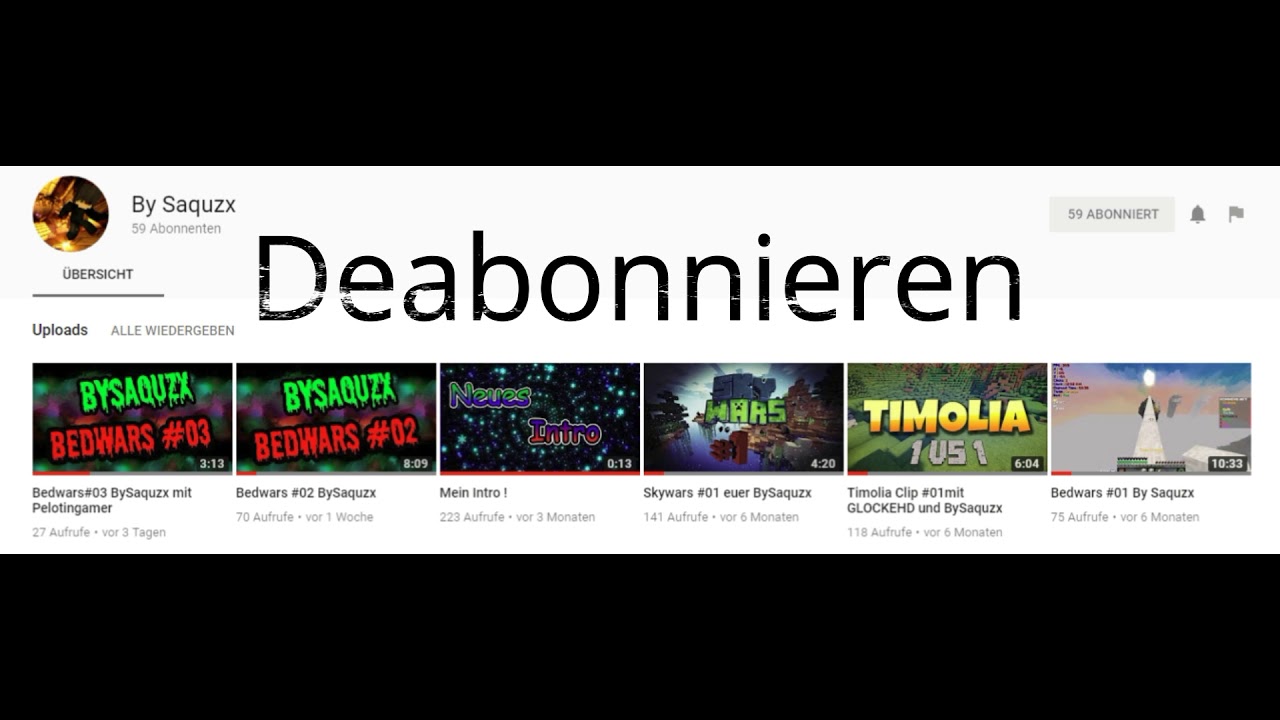 Deabonniert By Saquzx